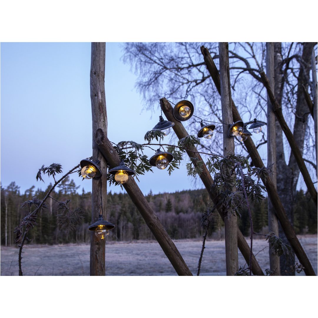 Solcellelyskæde Globe Shade STAR TRADING – billede 8