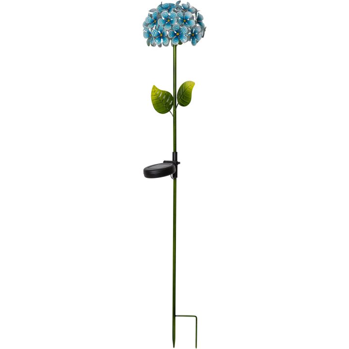 Solcellepind Hortensia Blå Star Trading – billede 5