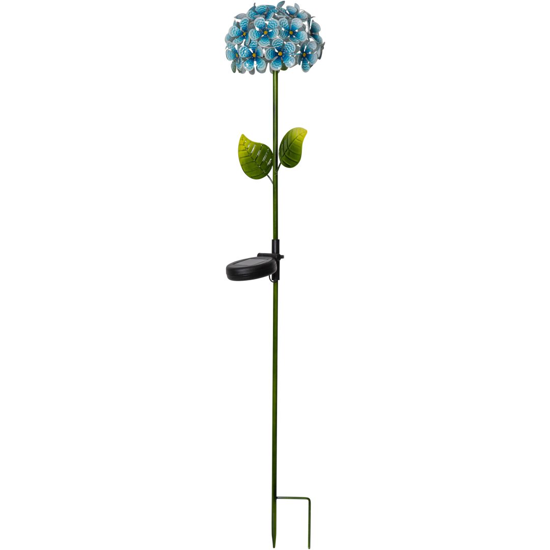 Solcellepind Hortensia Blå Star Trading – billede 3