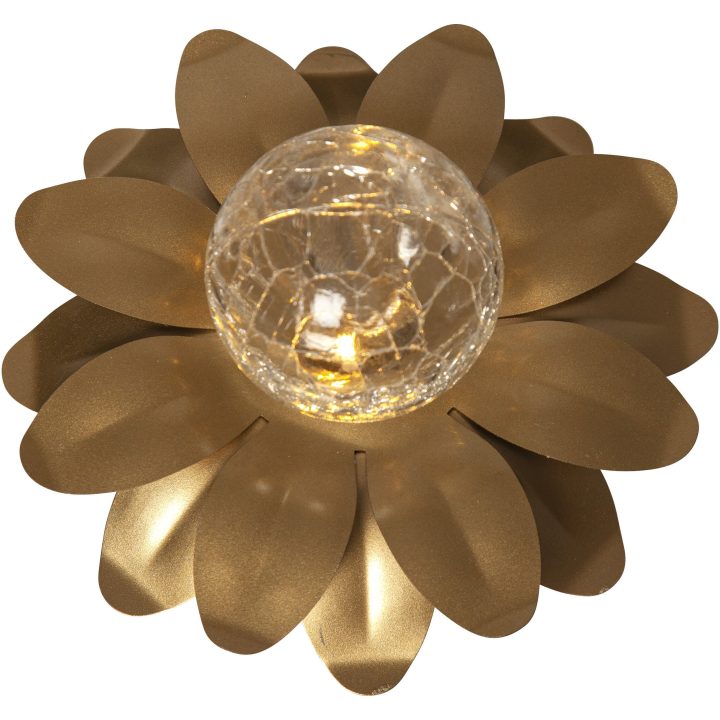 Solcellsdekoration Lilly 3 p Guld Star Trading – billede 4
