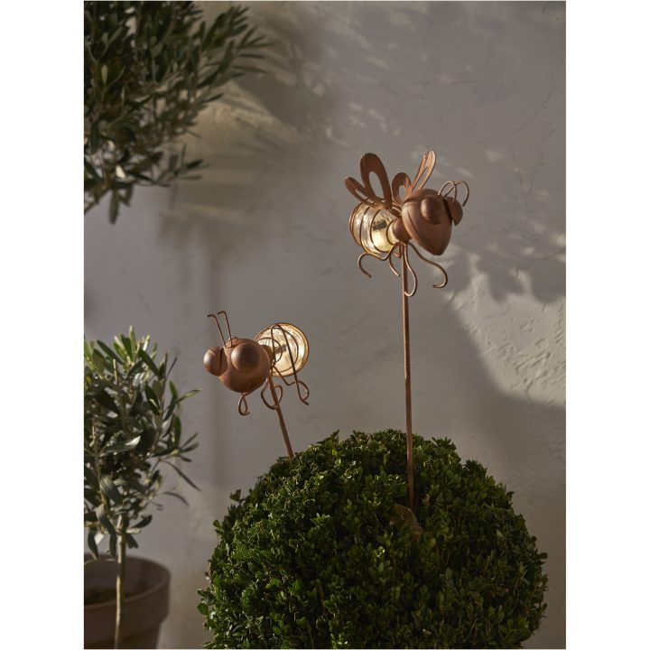 Solcellsdekoration Oxida Fly Rost Star Trading – billede 6