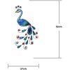Solcellsdekoration Peacock Blå Star Trading – miniature 1