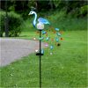 Solcellsdekoration Peacock Flerfärgad Star Trading – miniature 5