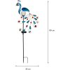 Solcellsdekoration Peacock Flerfärgad Star Trading – miniature 2