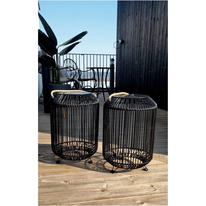 Solcellsdekoration Sunlight Svart Star Trading – billede 16