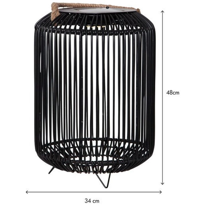 Solcellsdekoration Sunlight Svart Star Trading – billede 7