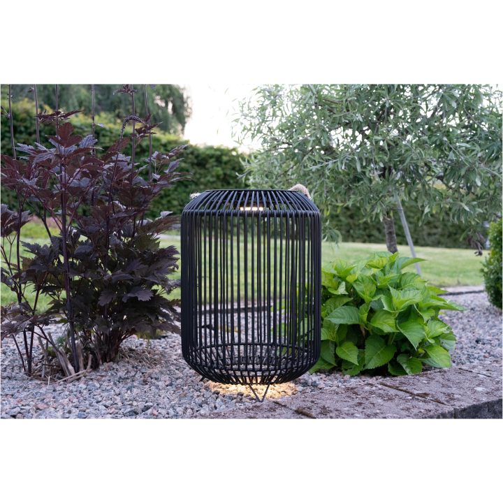 Solcellsdekoration Sunlight Svart Star Trading – billede 4