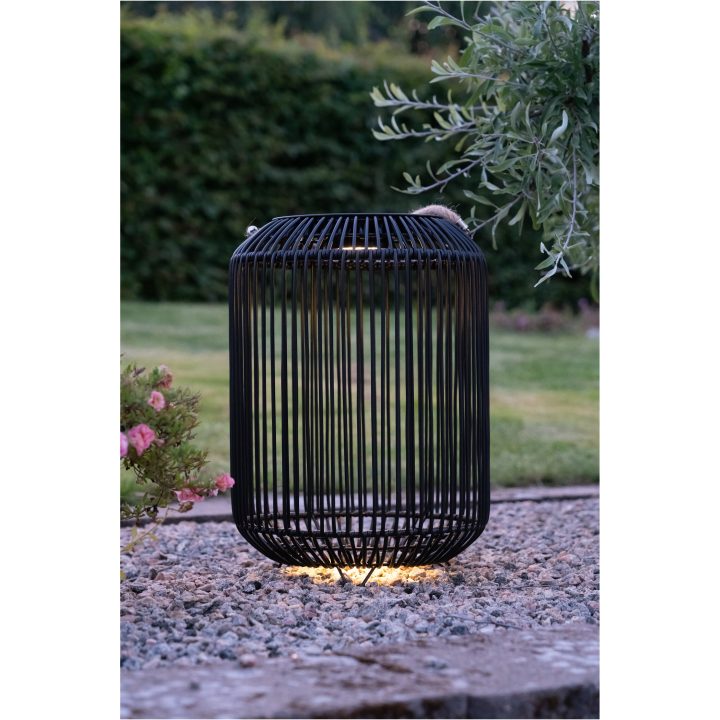 Solcellsdekoration Sunlight Svart Star Trading – billede 2