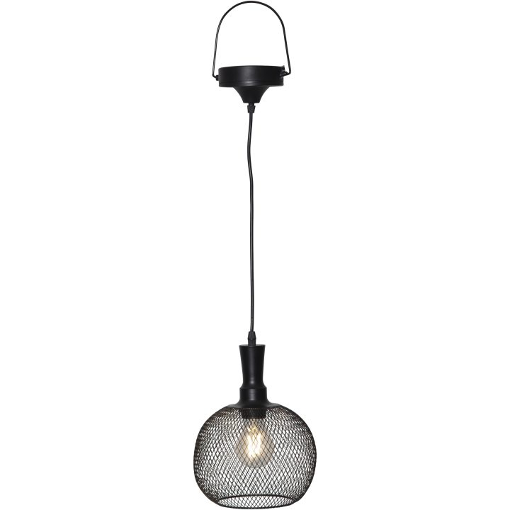 Solcellslampa Sunlight Svart Star Trading – billede 8