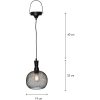 Solcellslampa Sunlight Svart Star Trading – miniature 1
