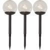 Solcellspollare Globe Svart Star Trading – miniature 1