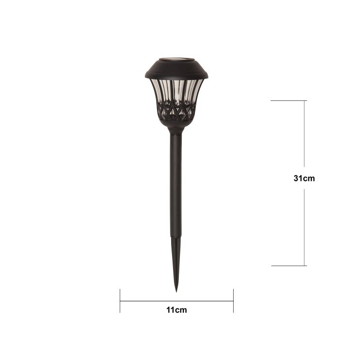 Solcellspollare Lace Svart Star Trading – billede 7