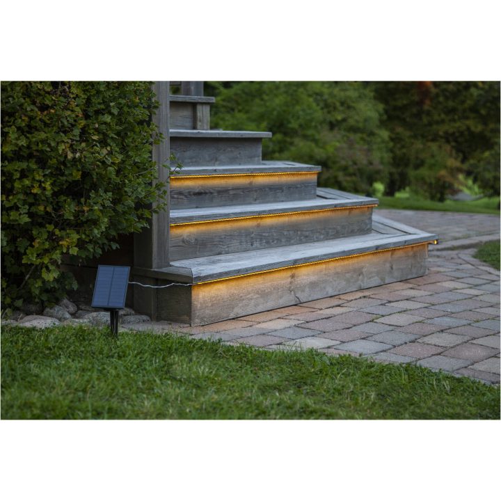 Solcellsslinga Strip Light Transparent Star Trading – billede 7