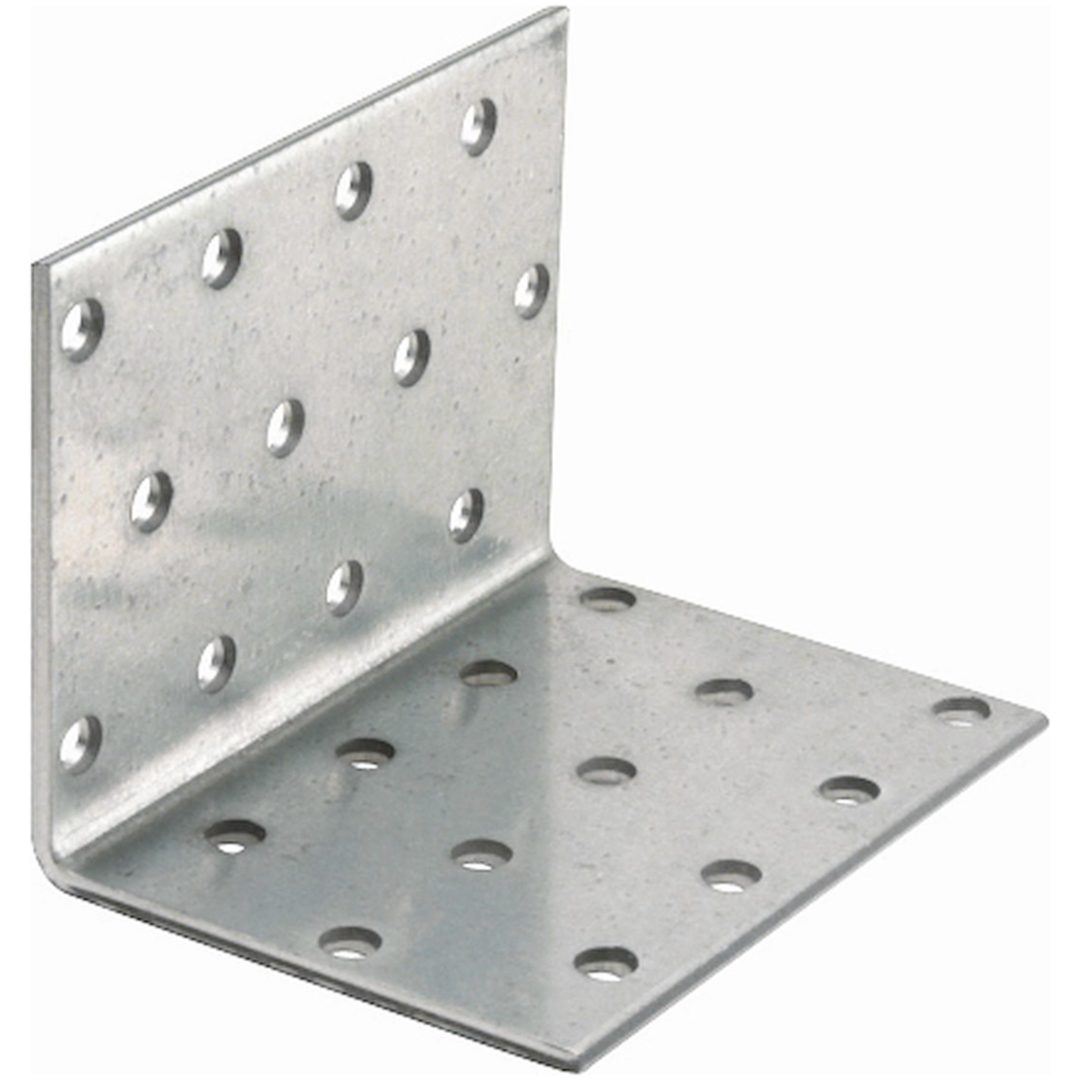 Sømpladevinkel, Varmgalvaniseret, 60x80x60x2,5 mm MALMBERGS