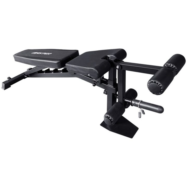 Sort bænk 2000 Master Fitness 29 kg – billede 3