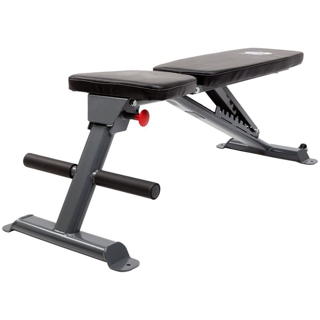 Sort bænk iii - Fold Master Fitness – billede 2