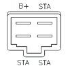 Spændingsregulator PARTS EUROPE Ensretter og regulator – miniature 2
