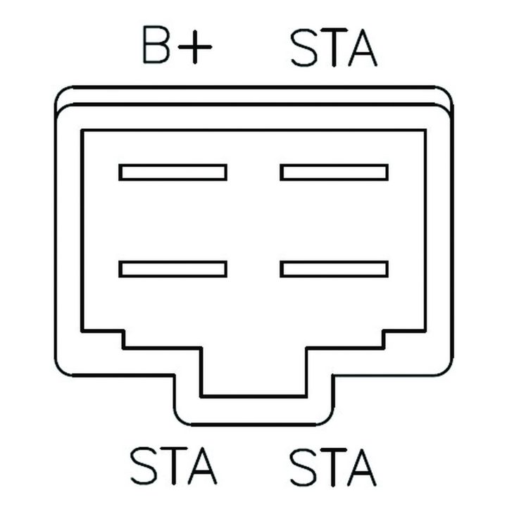 Spændingsregulator PARTS EUROPE Ensretter og regulator – billede 2