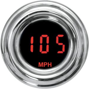 Speedometer 4013R Sort Krom DAKOTA DIGITAL
