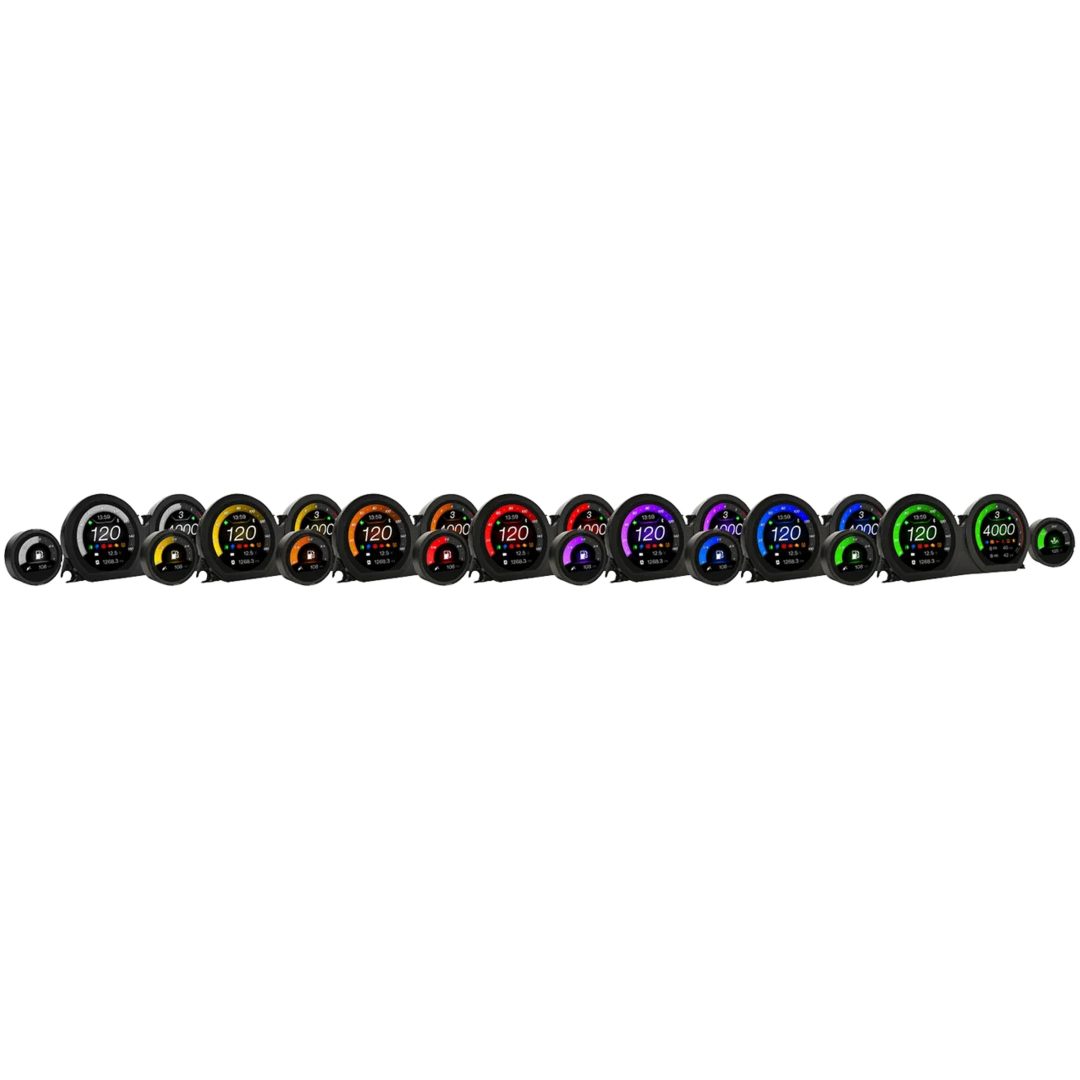 Speedometer HD-03X TFT Sort KOSO NORTH AMERICA – billede 5