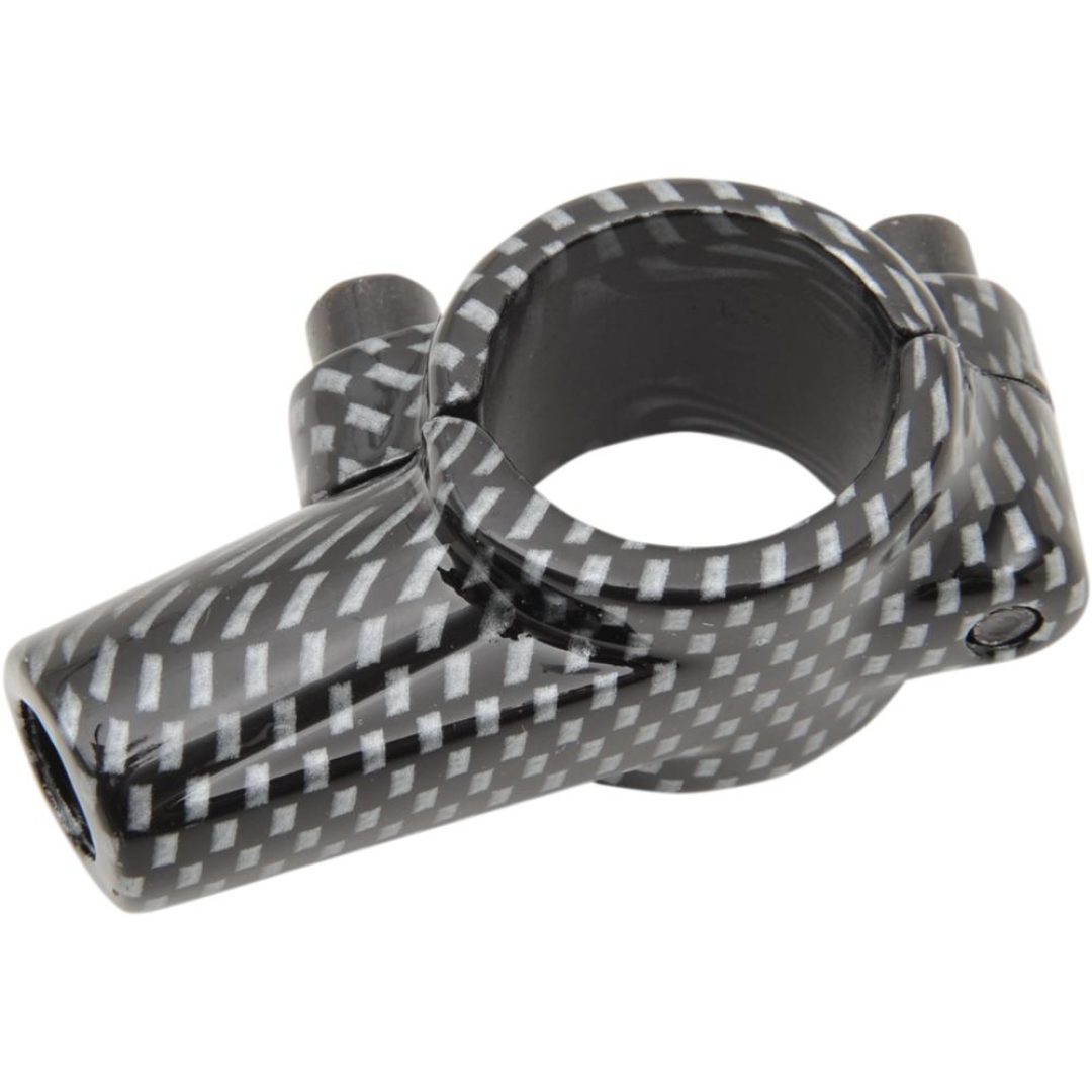 Spejlbeslag Styr Kulfiber/Sort Aluminium EMGO Beslag