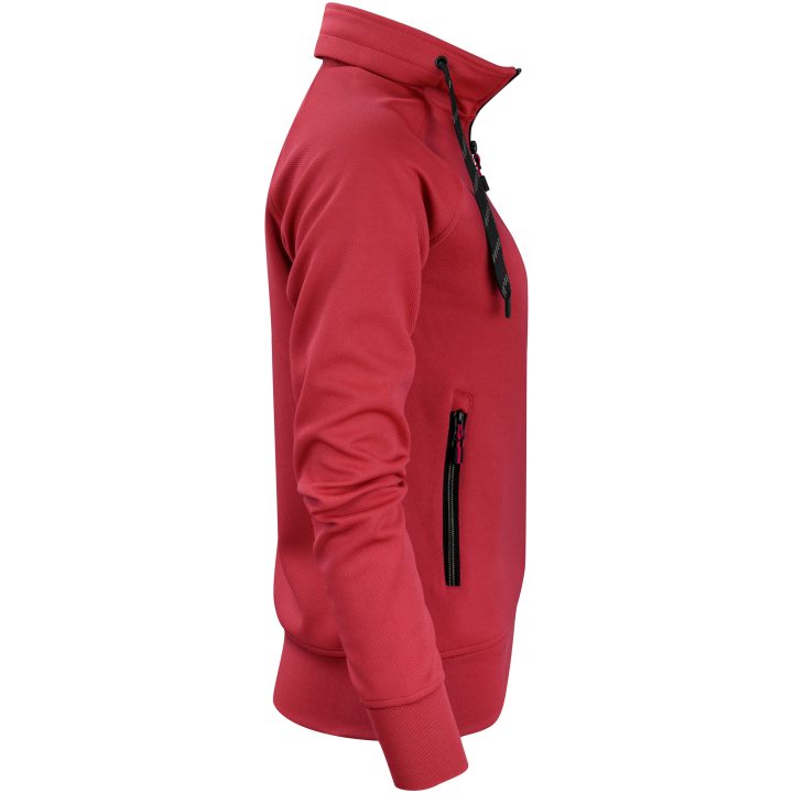 Sportjacka Dam Jog RSX Röd Printer XS – billede 4