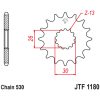Sprocket Foran Lydløs Stål JT SPROCKETS – miniature 2