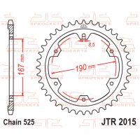 Sprocket Standard Stål JT SPROCKETS