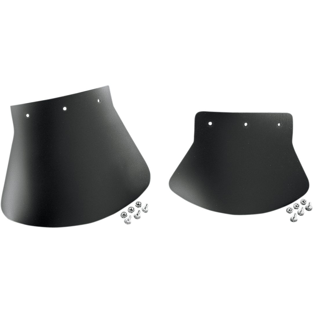 Stænkskærm Large Sort DRAG SPECIALTIES 10 1/2" B x 8" H – billede 2