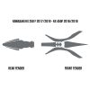 Stænkskærm Mud Deflector Foam Sort TWIN AIR – miniature 2
