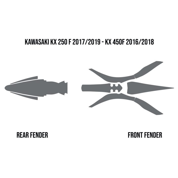 Stænkskærm Mud Deflector Foam Sort TWIN AIR – billede 2
