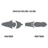 Stænkskærm Mud Deflector Foam Sort TWIN AIR – miniature 2