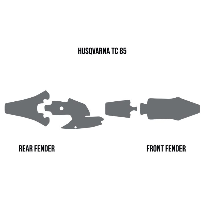 Stænkskærm Mud Deflector Foam Sort TWIN AIR – billede 2