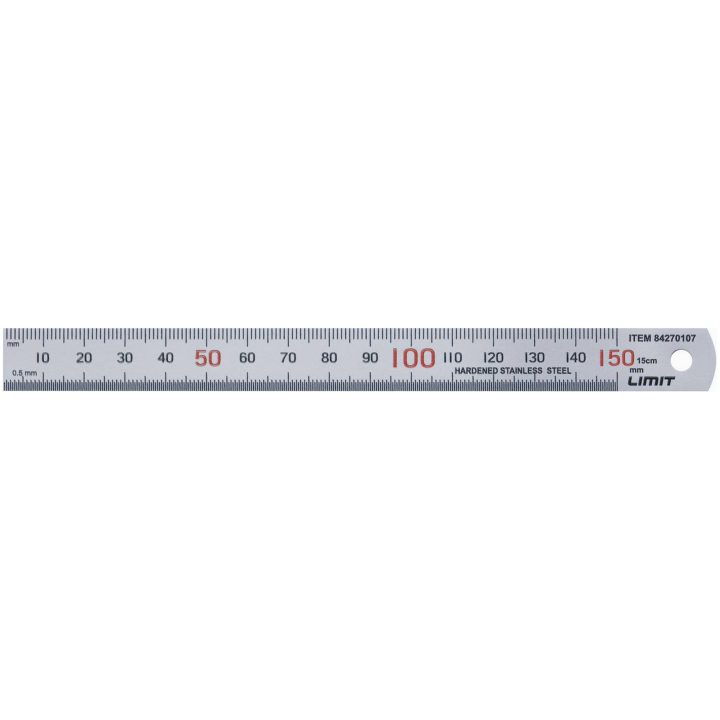 Stålskala 8427 Limit STÅLSKALA BLÆNDFRI 8427-150 – billede 2