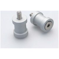 Stand bobbins M6 silver R&G Racing
