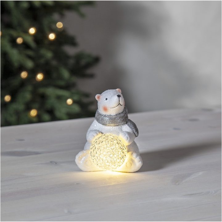 Star Trading Dekorationsfigur Polare Hvid – billede 6