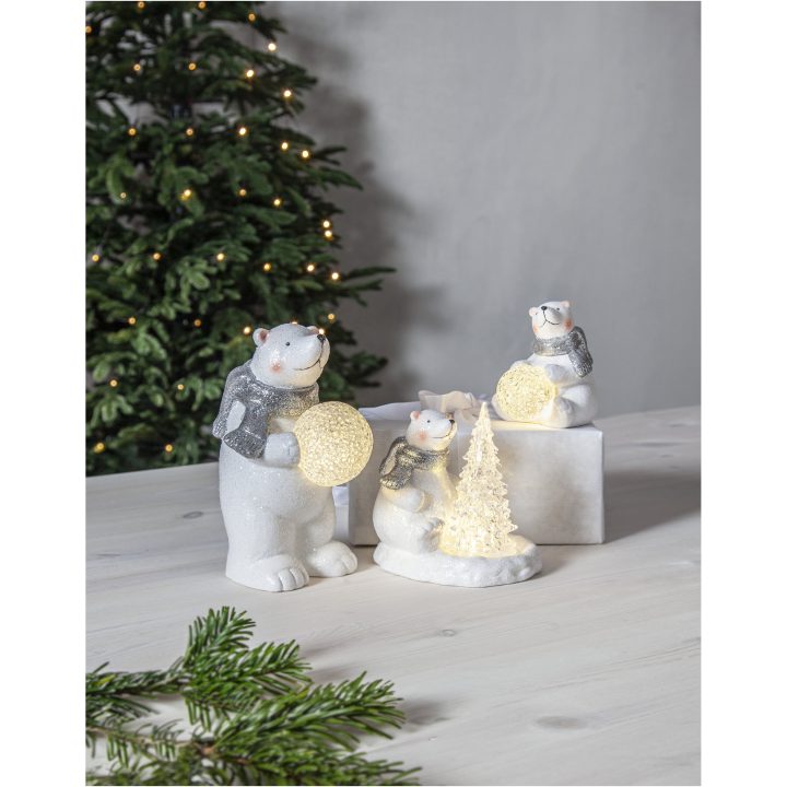 Star Trading Dekorationsfigur Polare Hvid – billede 2