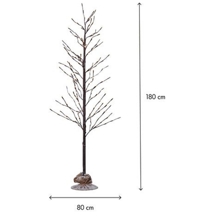 Star Trading Dekorationskvist Tobby Tree Brun – billede 4
