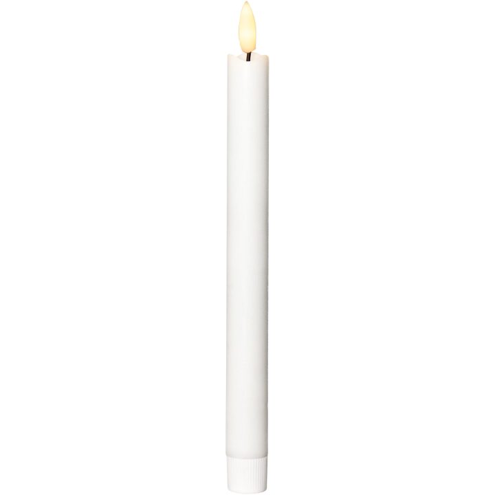 Star Trading LED Antiklys 2-pak Flamme Hvid – billede 2