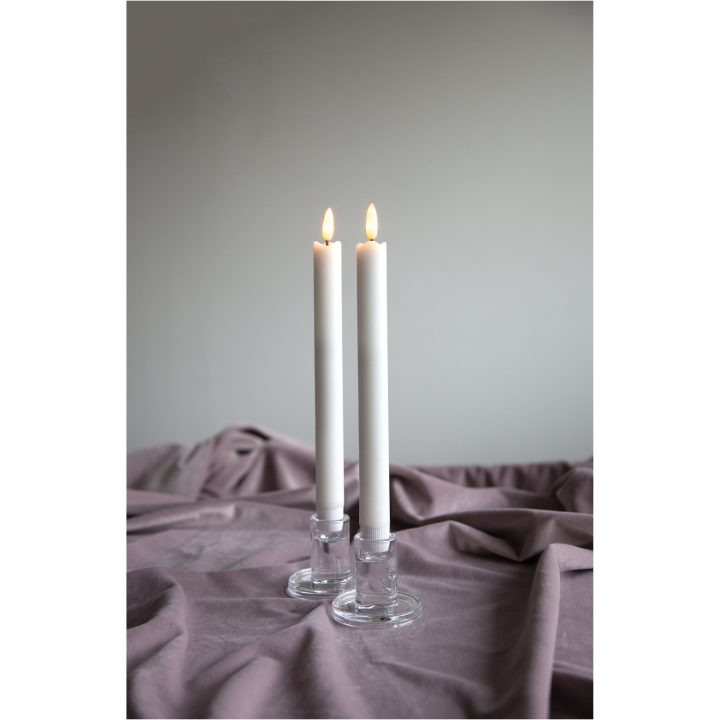 Star Trading LED Antiklys 2-pak Flamme Hvid – billede 4