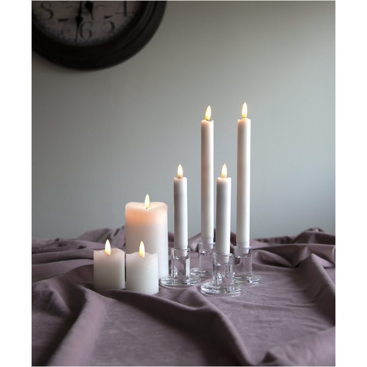 Star Trading LED Antiklys 2-pak Flamme Hvid – billede 6