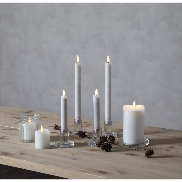 Star Trading LED Antiklys 2-pak Flamme Hvid – billede 7