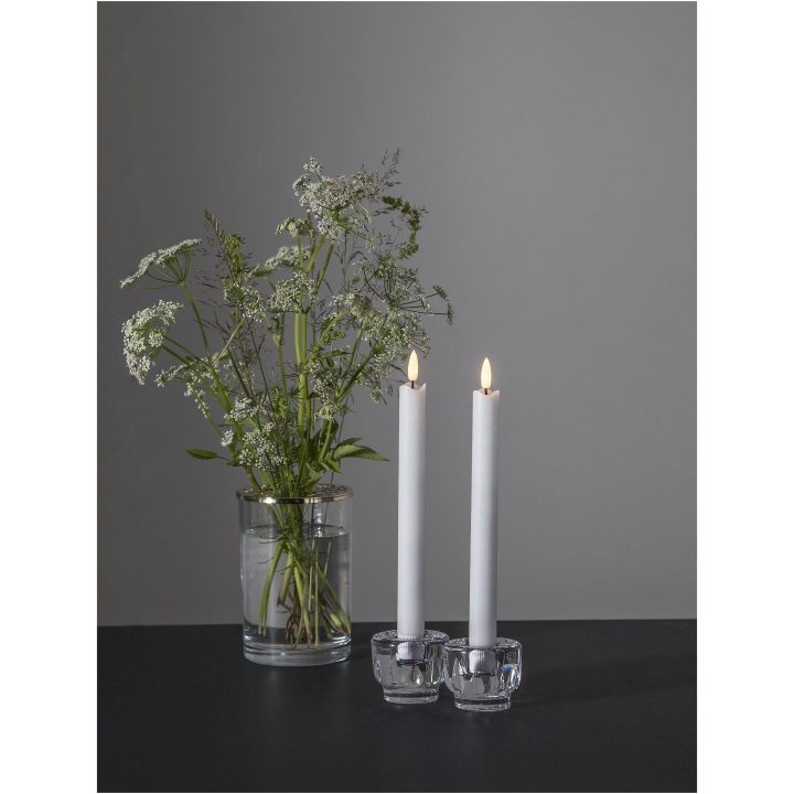 Star Trading LED Antiklys 2-pak Flamme Hvid – billede 13