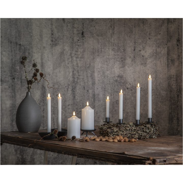 Star Trading LED Antiklys 2-pak Flamme Hvid – billede 15