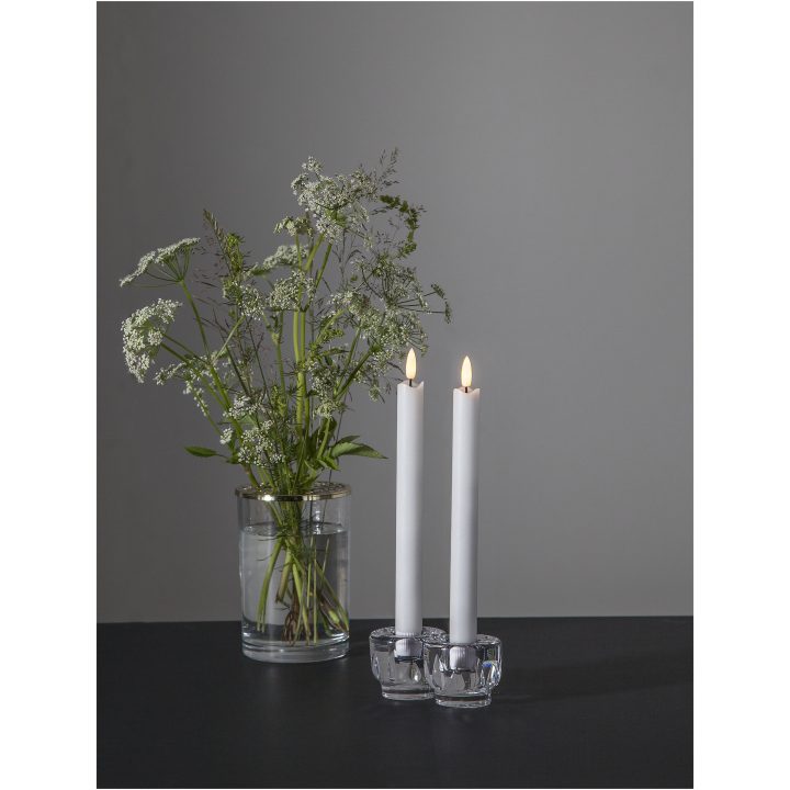 Star Trading LED Antiklys 2-pak Flamme Hvid – billede 25
