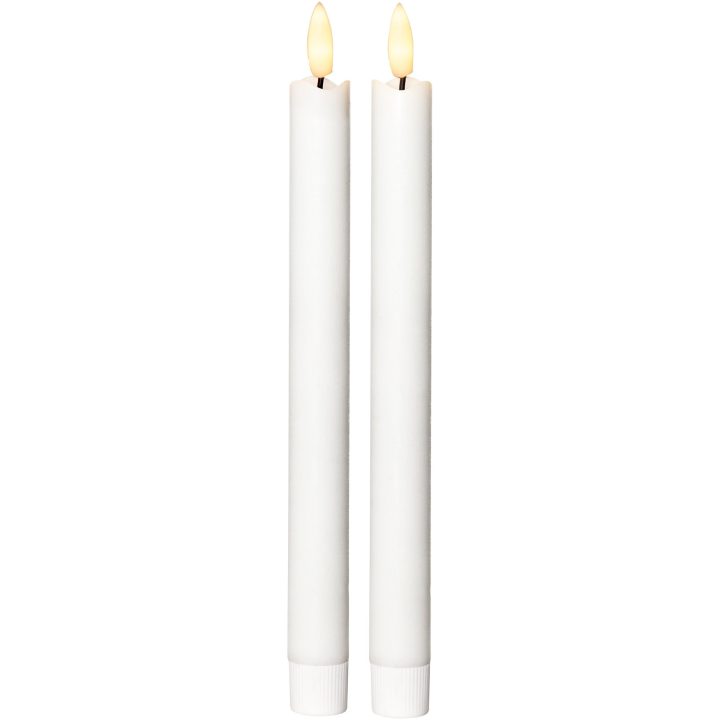 Star Trading LED Antiklys 2-pak Flamme Hvid – billede 24