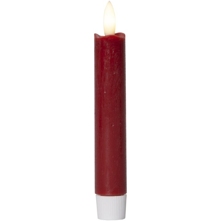 Star Trading LED Antiklys 2-pak Flamme Rød – billede 8