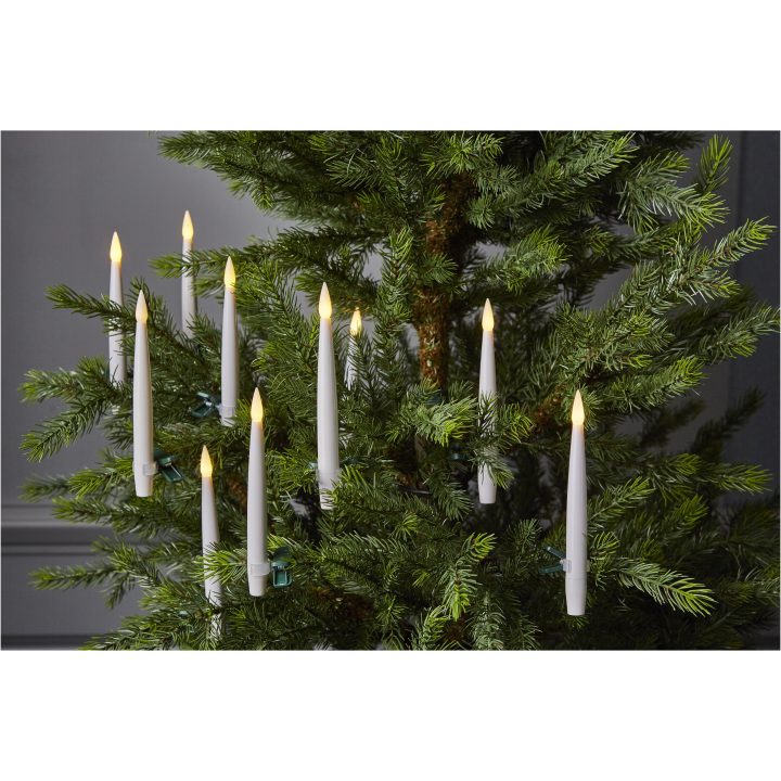 Star Trading LED Antiklys Paulina Hvid – billede 7
