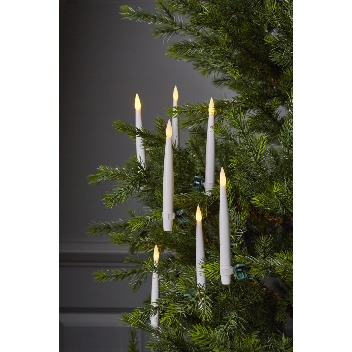 Star Trading LED Antiklys Paulina Hvid – billede 6