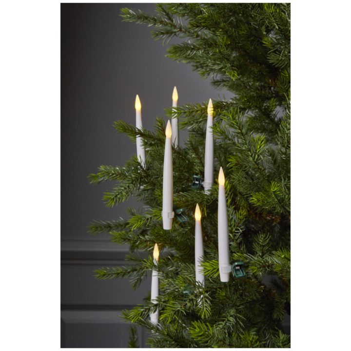 Star Trading LED Antiklys Paulina Hvid – billede 4